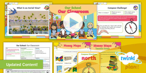 Geography: Our School: Where Do I Live? Year 1 Lesson Pack 1