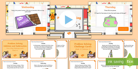 3rd/4th Class Problem Solving Resource Pack