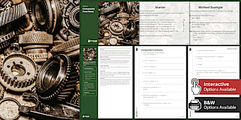 Composite and Inverse Functions