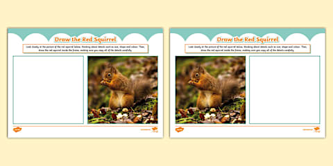 Red Squirrel Word Search