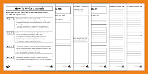 Impromptu Speech Challenge Cards for 6th-8th Grade