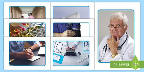 The Doctors' Surgery Aistear Oral Language Display Photos