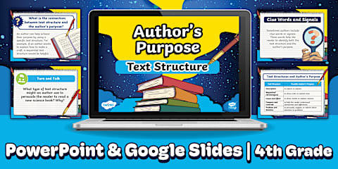All About William Shakespeare PowerPoint & Google Slides for 3rd-5th Grade