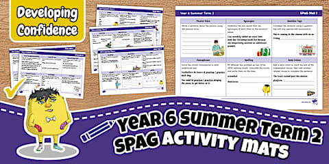 Year 5 Summer Term 2 SPaG Activity Mats