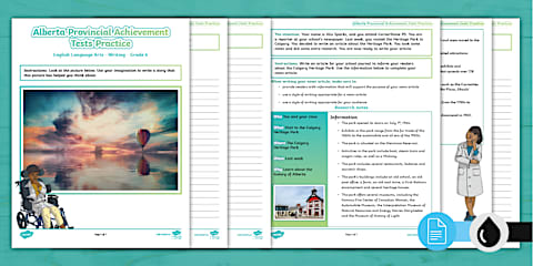 AB Testing Practice Grade 6 English Writing 1