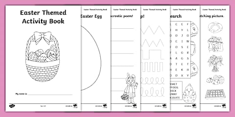 Easter Themed Maths Activity Book