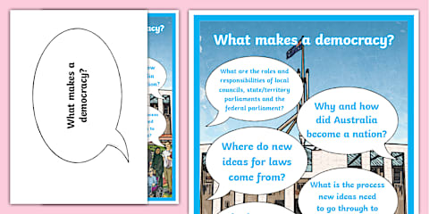 Developing a Democracy Year 6 Integrated Unit I Can Statements Display ...