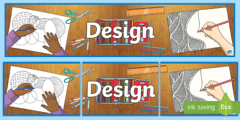 Design Technology Display Banner