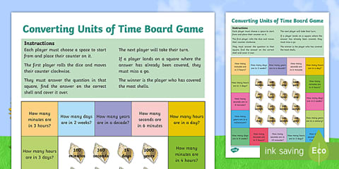 The Numbers Game: Converting Units of Time [Very Hot]
