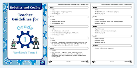 Teacher Grade 1 Robotics and Coding - Term 2 - Guide: Teacher Guidelines