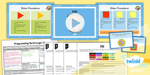 Computing: Programming Turtle Logo: Procedures Year 4 Lesson Pack 1