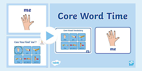 Core Word PowerPoint - When?