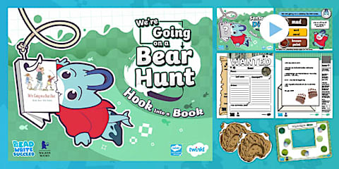 We're Going on a Bear Hunt Setting Descriptions Writing Unit Pack [Year 1]