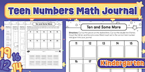Missing Numbers to 100 Practice Worksheets for K-1st Grade