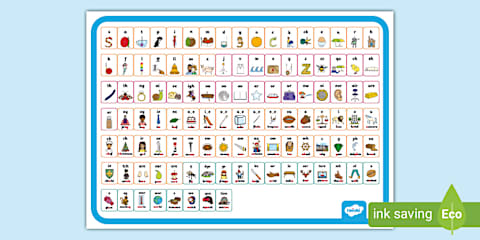 英語 発音 フォニックス 一覧ポスター Phonics Whole Scheme Sounds Poster