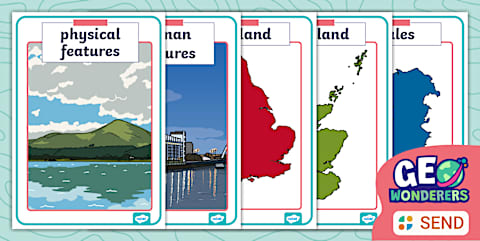 Geo Wonderers KS1 The UK Capital Cities Chatterbox Activity Lesson Two