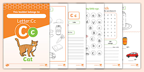 Let's Look at the Letter A - Booklet