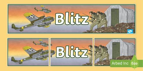 Blitz Lettering The Blitz Display Lettering