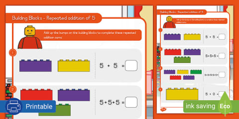 Grade 1 Maths Data Handling - Building Blocks
