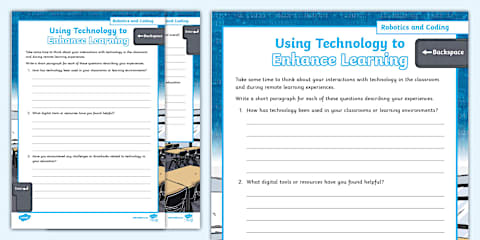 Grade 6 Robotics and Coding - Term 4 - Coding - Worksheet: Block-based ...