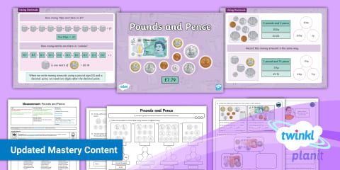 PlanIt Maths Year 4 Measurement Lesson Pack 4: Money Problems (1)