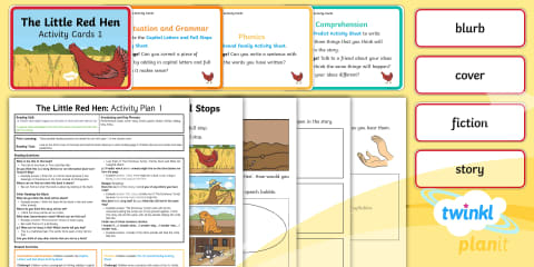 The Little Red Hen Guided Reading Y1 Unit Pack