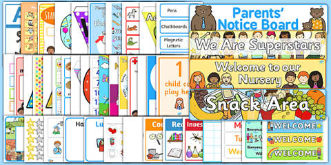 Probationer Classroom Set Up Pack First Level