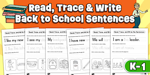 Kindergarten October Before and After-School Program Packet