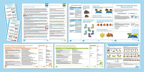 EYFS Maths Planning and Assessment Pack to Support White Rose Maths 1 ...