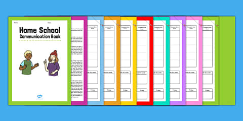 Daily Home School Communication Sheet Primary