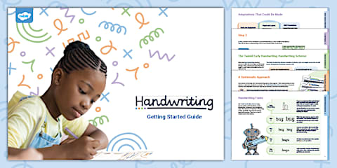 Handwritin Rhyme Twinkl Handwriting Scheme: Letter Formation Rhymes Desk Mat