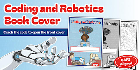 Foundation Phase Coding and Robotics - Robotics - Paper Plate Robot Mask