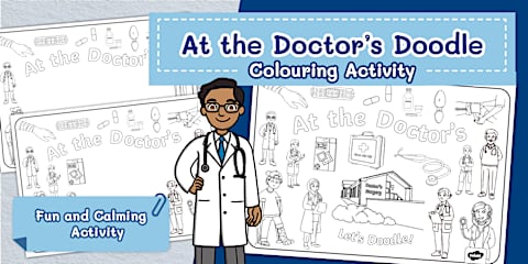 Out and About: At the Doctors Activity Booklet for Early Years