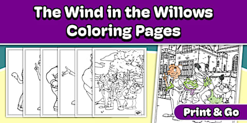 The Wind in the Willows Activity Pack for 3rd-5th Grade