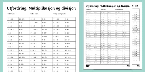 Addisjon og subtraksjon opp til 100 | Aktivitetsark