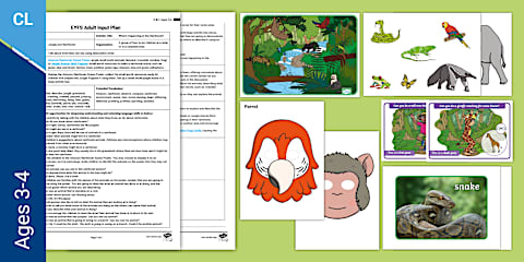 Farm Themed What's in the Box EYFS Adult Input Plan and Resource Pack
