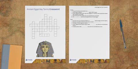 People and Society: Ancient Egypt Mind Map Activity