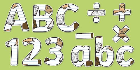 Handwriting Display Lettering