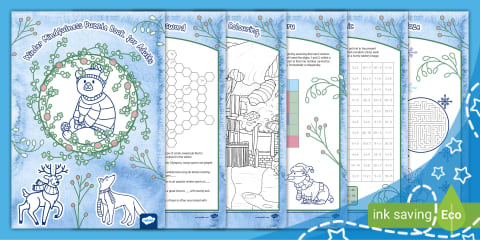 Spring Mindfulness Puzzle Book for Adults