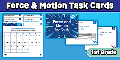 Kindergarten Push and Pull Forces Board Game
