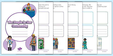 My Community Helper Activity Booklet
