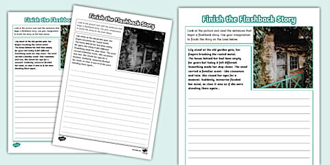 Finish the Submarine Story Writing Template