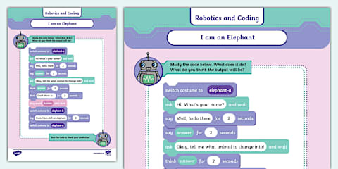 Robotics and Coding - Grade 4 Week-by-week Records Term 4