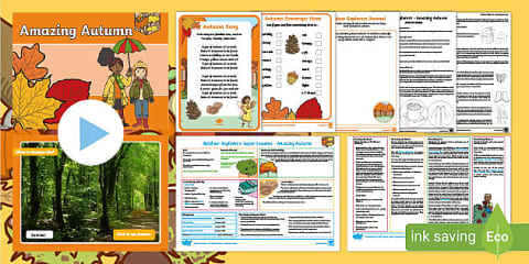 Outdoor Explorers - Halloween Outdoor Learning Lesson Pack