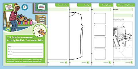 Gr 1 - 5 SID Communication Skills - Baseline Assessment Rubric (CAPS ...