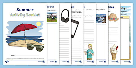 Year 3 Summer Themed Maths Activity Booklet