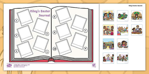 The Easter Story Word Grid
