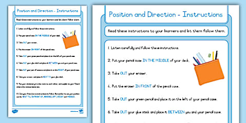 Grade 2 Maths: Position and View: The Bedroom