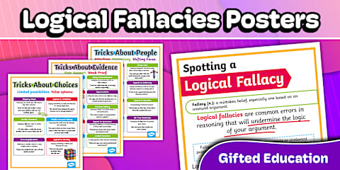 Seven Common Logical Fallacies Reading Comprehension (Multiple Choice Quiz)