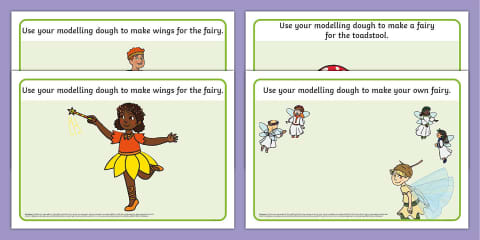 Toadstool Fingerprint Counting Worksheet Pack